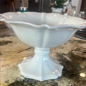 NEW Juliska Berry and Thread Large Footed Compote